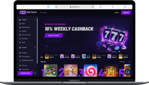 Главная страница онлайн казино Fast Slots