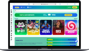 Главная страница онлайн казино Samba Slots
